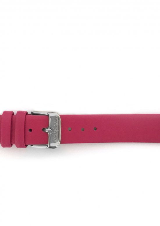 Bracelet cuir rose fushia