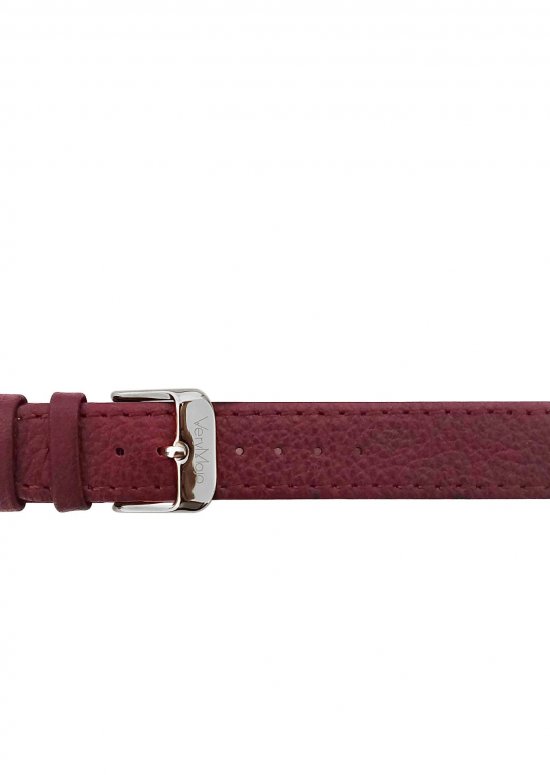 Bracelet cuir bordeaux