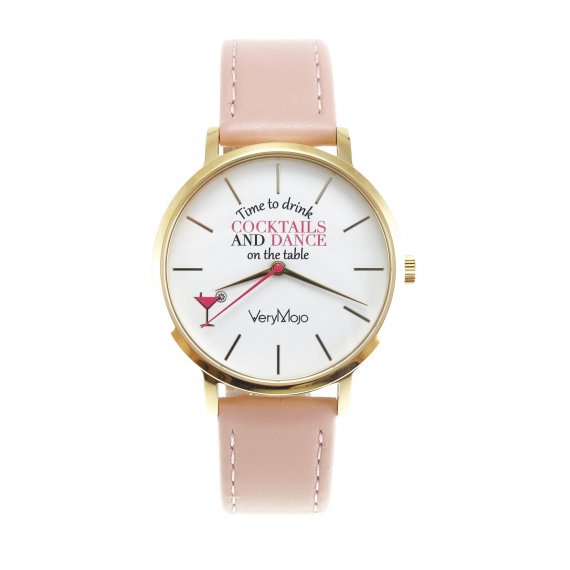 Montre Time to drink cocktails 