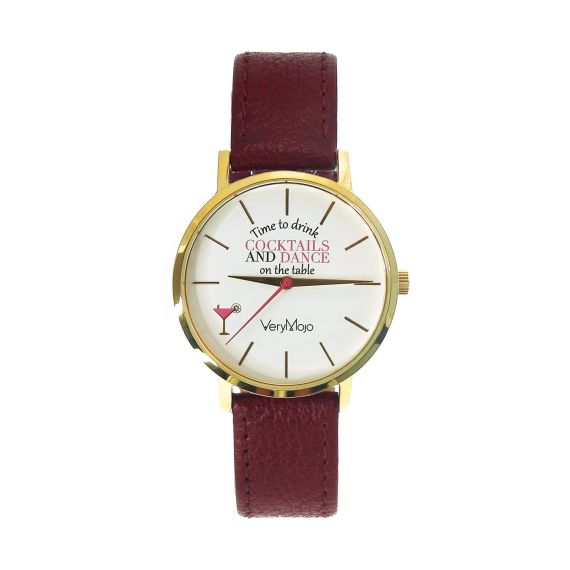 Montre Time to drink cocktails 