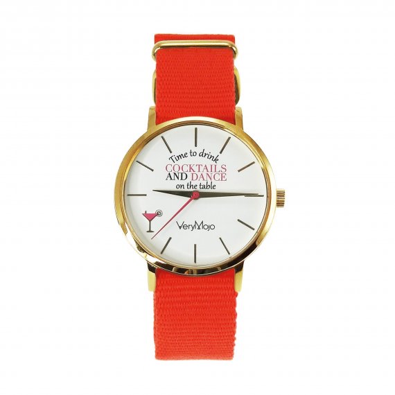 Montre Time to drink cocktails 