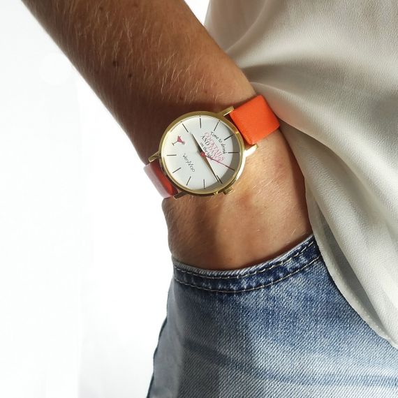 Montre Time to drink cocktails